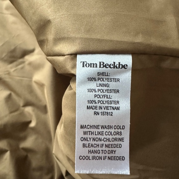 Tom Beckbe Braddock Quilted Jacket XXL Tall - Picture 8 of 10